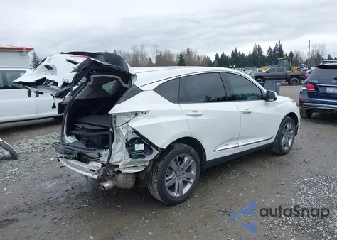2020 Acura Rdx Advance Package z USA, uszkodzony, nr VIN 5J8TC2H77LL030103